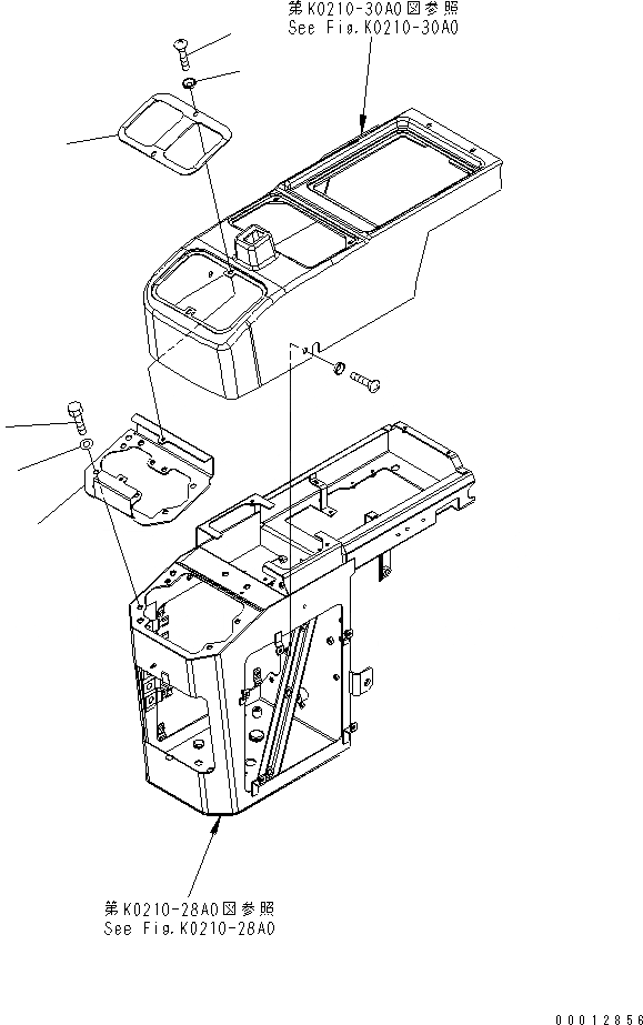 Схема запчастей Komatsu WA200-5-SN - ПОЛ (КРЫШКАПРАВ.) (ДЛЯ MONO + MONO РЫЧАГ) КАБИНА ОПЕРАТОРА И СИСТЕМА УПРАВЛЕНИЯ