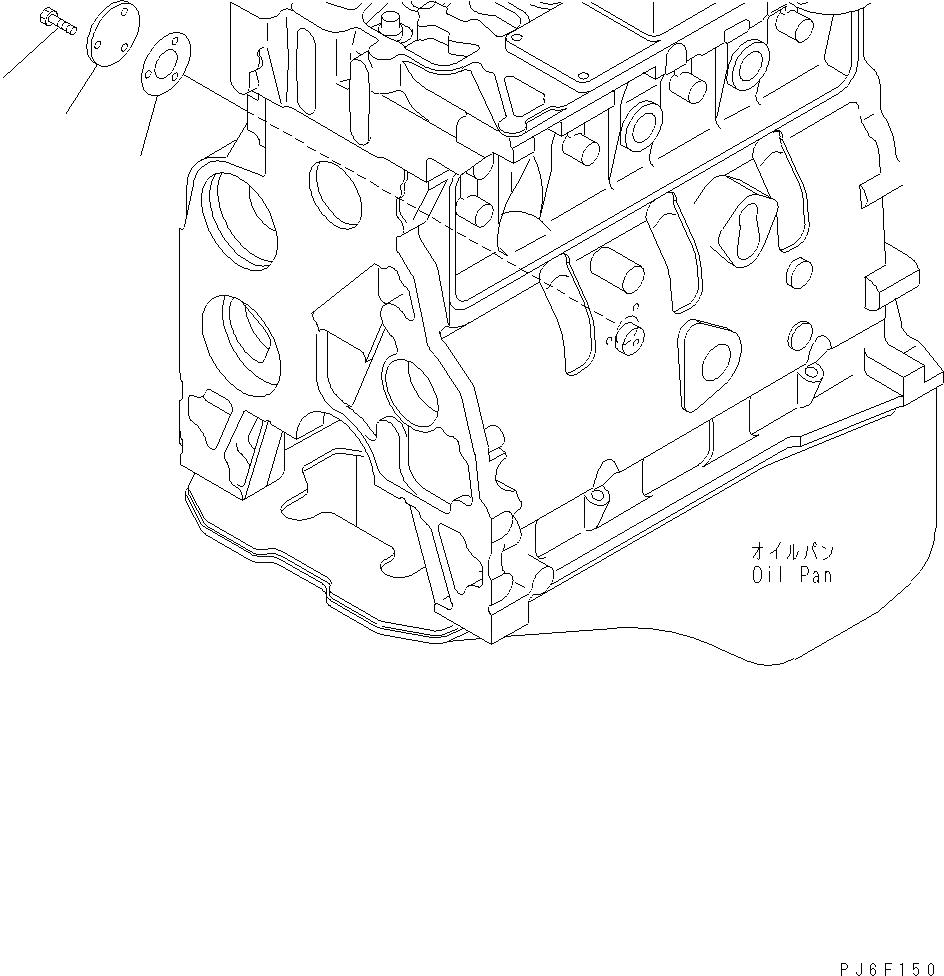 Схема запчастей Komatsu WA200-5 - ДАТЧИК УРОВНЯ ЖИДКОСТИ(№9-) AA ДВИГАТЕЛЬ