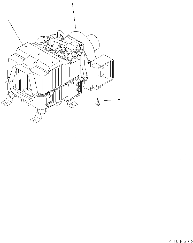 Схема запчастей Komatsu WA200-5 - КОНДИЦ.DTIONER БЛОК (ВНУТР. ЧАСТИ) Y ОСНОВН. КОМПОНЕНТЫ И РЕМКОМПЛЕКТЫ