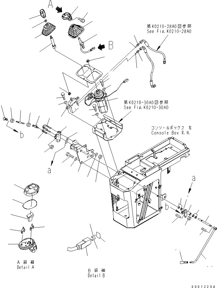 Схема запчастей Komatsu WA200PTL-5 - ПОЛ (УПРАВЛЕНИЕ ПОГРУЗКОЙ) (/) (КЛАПАН PPC И РЫЧАГ) (ДЛЯ MULTI-FUNCTION И -НАВЕСН. ОБОРУД РЫЧАГ) КАБИНА ОПЕРАТОРА И СИСТЕМА УПРАВЛЕНИЯ