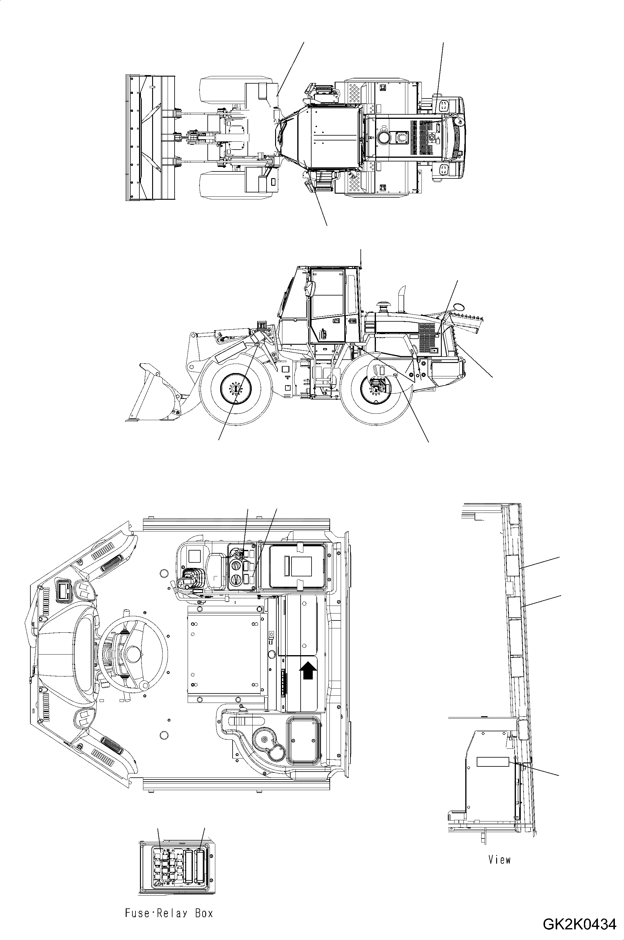 Схема запчастей Komatsu WA200PZ-6 - ТАБЛИЧКИ COMMON ЧАСТИ (/) U МАРКИРОВКА
