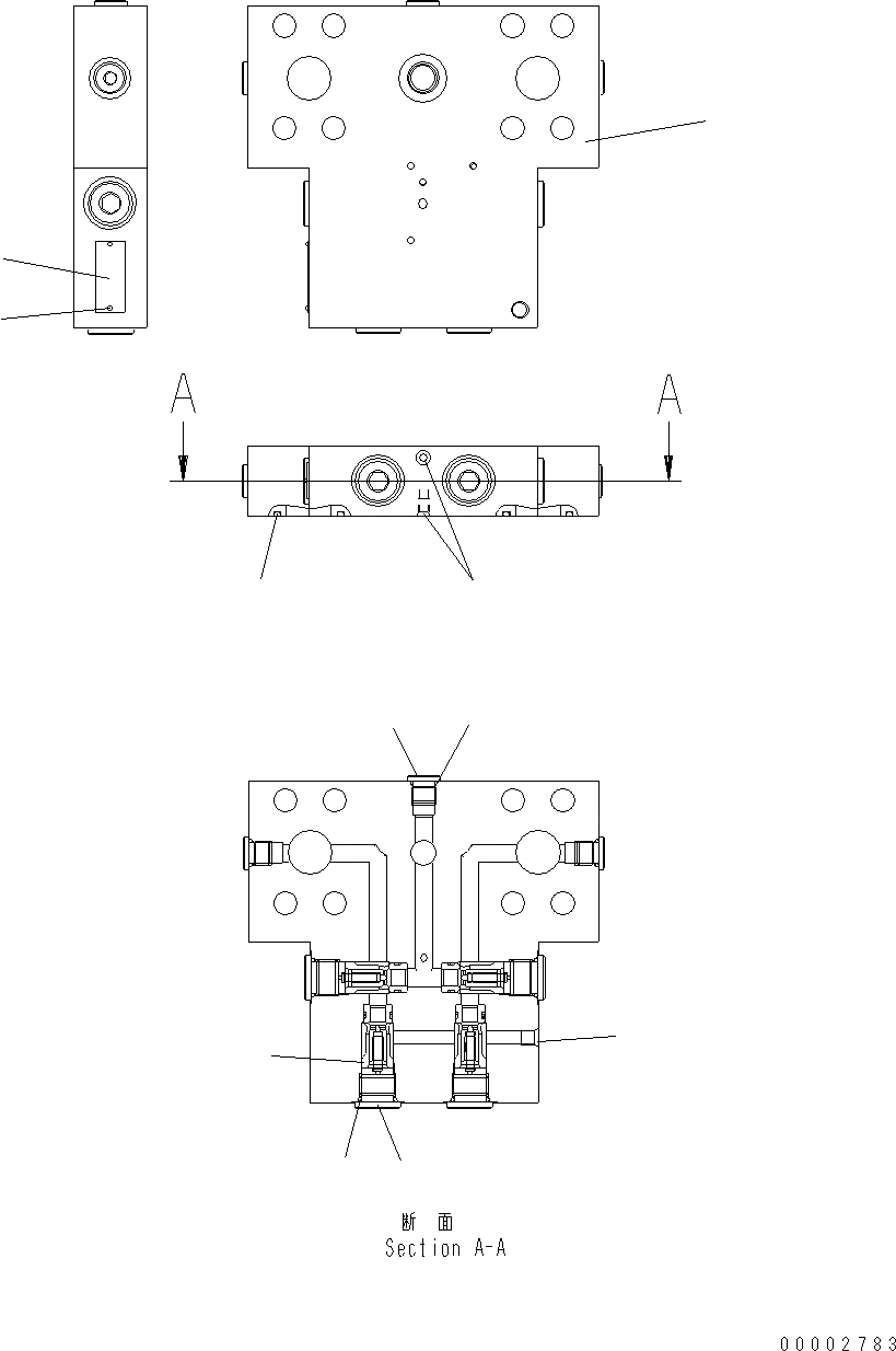 Схема запчастей Komatsu WA250-5 - КЛАПАН (/) Y ОСНОВН. КОМПОНЕНТЫ И РЕМКОМПЛЕКТЫ