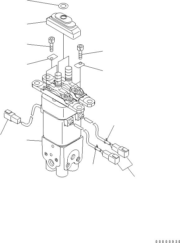 Схема запчастей Komatsu WA250L-5 - КЛАПАН PPC(ДЛЯ -РЫЧАГ) ОСНОВН. КОМПОНЕНТЫ И РЕМКОМПЛЕКТЫ