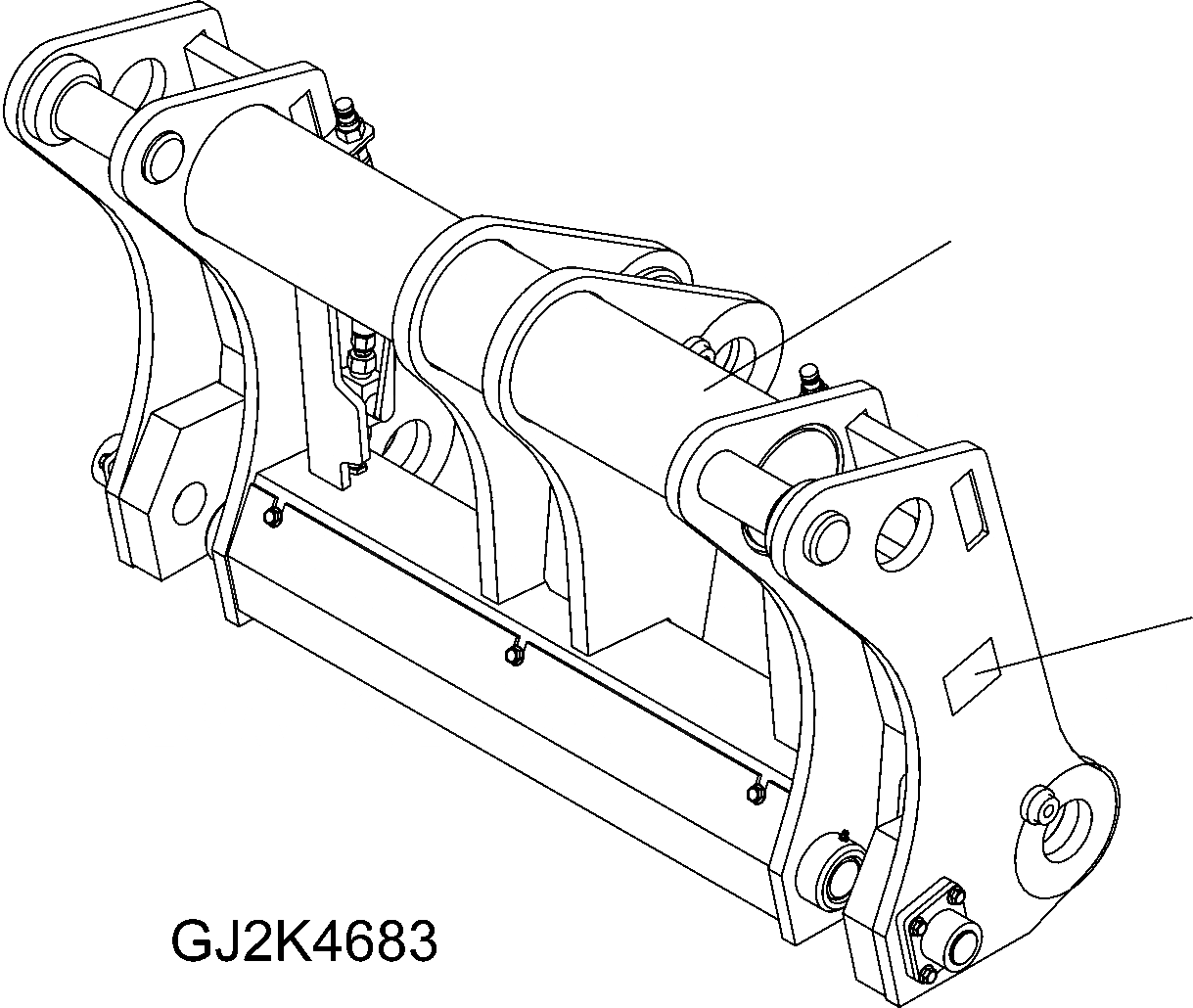 Схема запчастей Komatsu WA250PT-5 - БЫСТРОСЪЕМН. МЕХ-М T РАБОЧЕЕ ОБОРУДОВАНИЕ