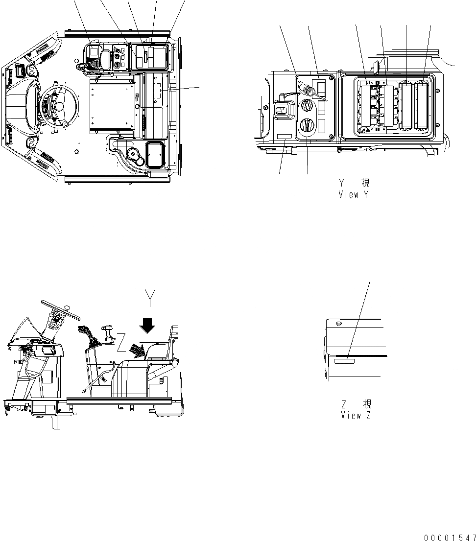 Схема запчастей Komatsu WA250PT-5 - МАРКИРОВКА (ПОЛ ТАБЛИЧКИ) U МАРКИРОВКА