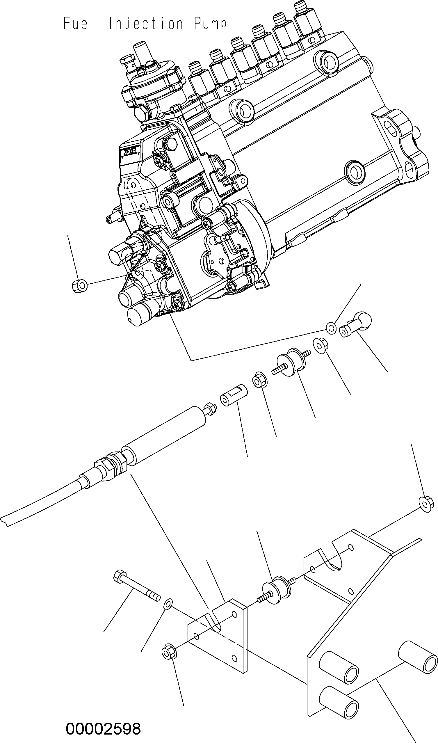 Схема запчастей Komatsu WA250PZ-5 - УПРАВЛ-Е ДВИГАТЕЛЕМ K OPERATORS ОБСТАНОВКА И СИСТЕМА УПРАВЛЕНИЯ