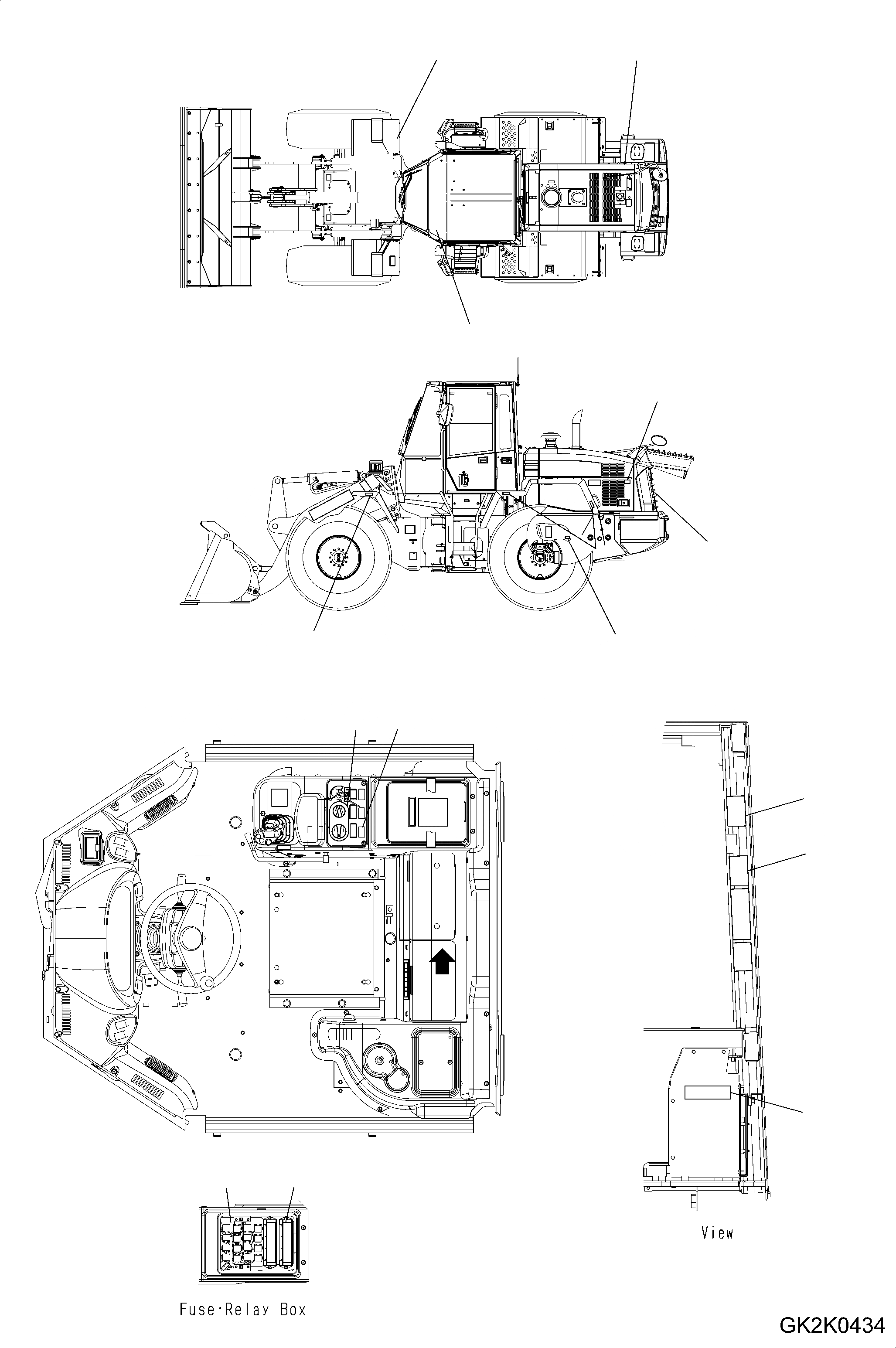 Схема запчастей Komatsu WA250PZ-6 - ТАБЛИЧКИ COMMON ЧАСТИ (/) U МАРКИРОВКА