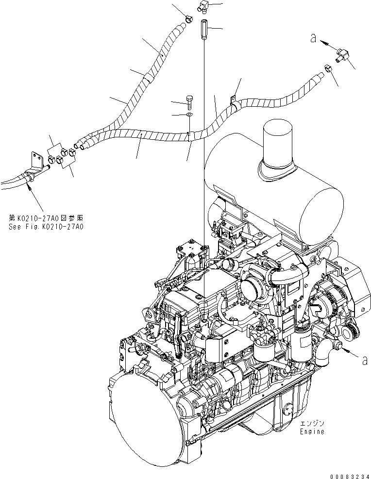 Схема запчастей Komatsu WA250PZ-6 - КАБИНА ROPS (ДВЕРЬ) (ЛЕВ.) (/)(№7-) КАБИНА ОПЕРАТОРА И СИСТЕМА УПРАВЛЕНИЯ