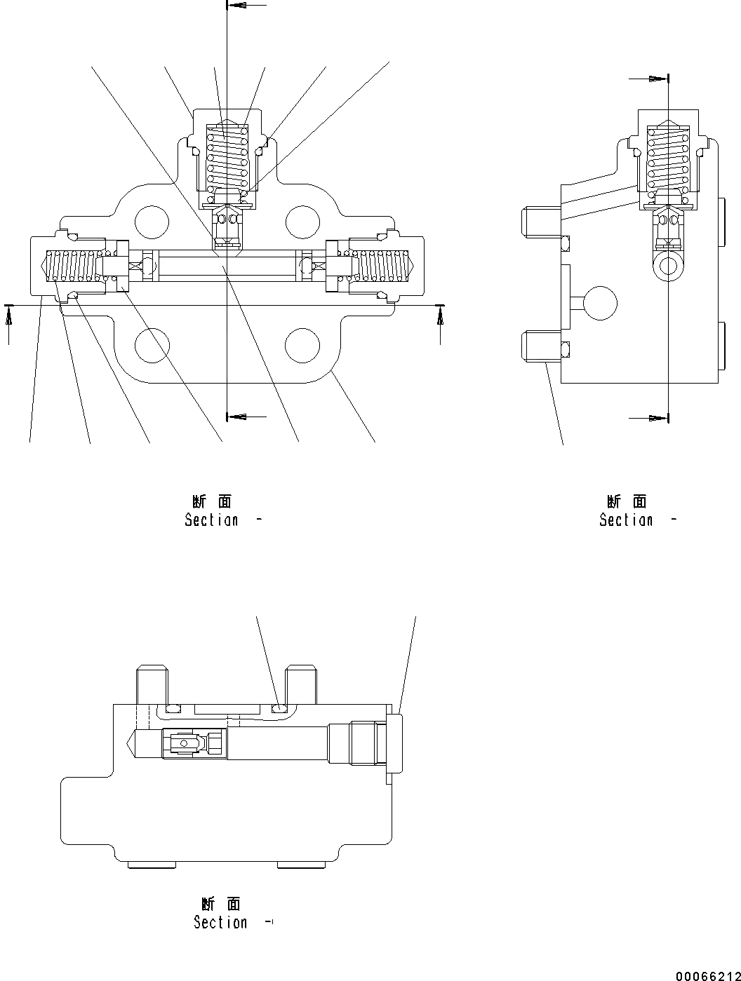 Схема запчастей Komatsu WA250PZ-6 - HYDROSTATIC ТРАНСМИССИЯ (HST) (ВНУТР. ЧАСТИ) (МОТОР ) (КМ/Ч) (7/7) F POWER TRANSMITTING СИСТЕМА