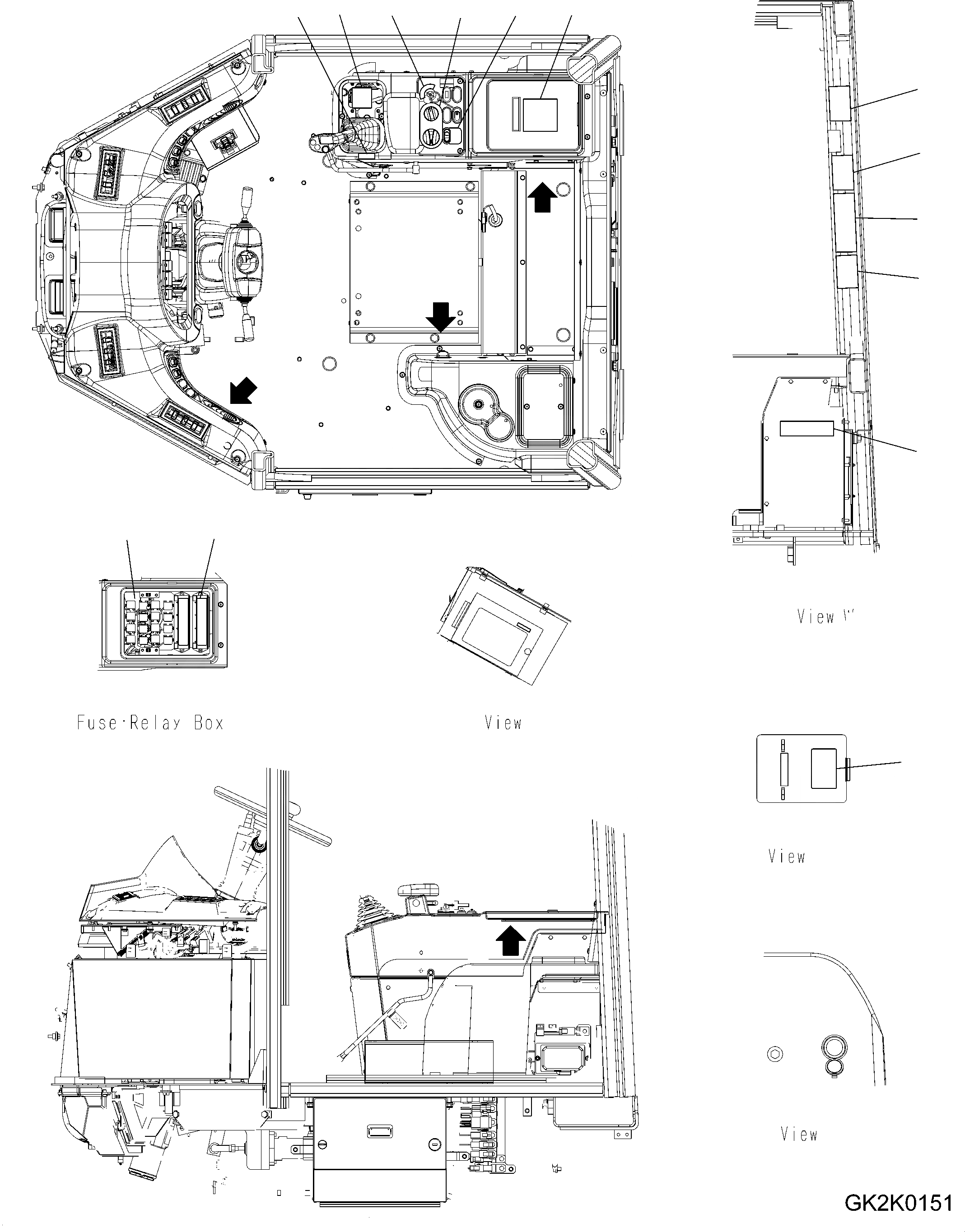 Схема запчастей Komatsu WA250PZ-6 - МАРКИРОВКА (COMMON ЧАСТИ) (/) U МАРКИРОВКА