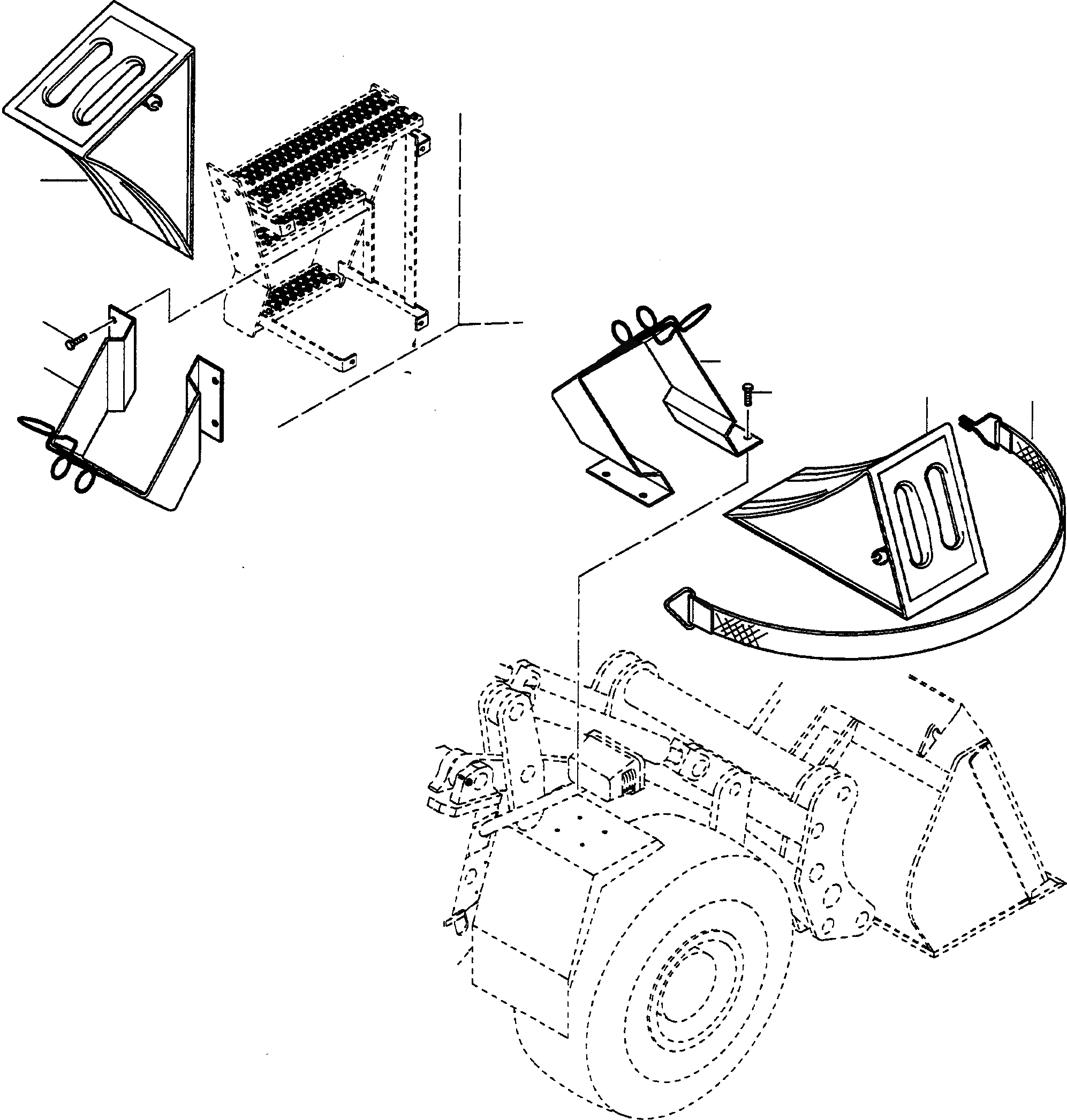 Схема запчастей Komatsu WA270-3 active - WКРОМКА И ATTACHEMENT ИНСТРУМЕНТ, АКСЕССУАРЫ, БУКВЕНН.