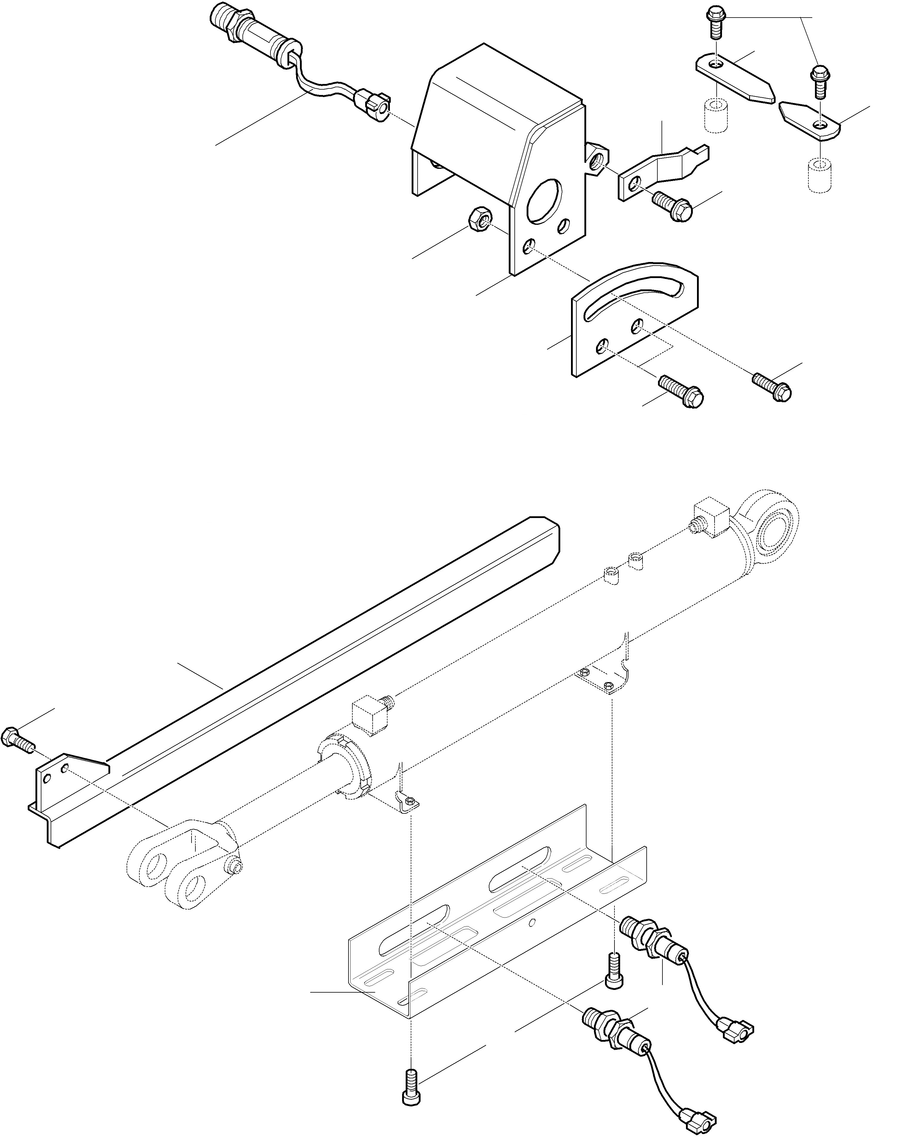 Схема запчастей Komatsu WA270PT-3 active - КОВШ POSITION ИНДИКАТОР ОБОРУД-Е