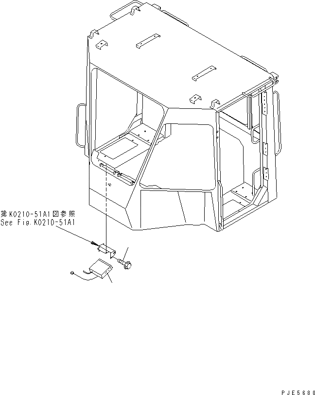 Схема запчастей Komatsu WA300-3A-SN - РАДИО (AM/FM) (С КАБИНОЙ ДЛЯ 2 ЧЕЛ.) КАБИНА ОПЕРАТОРА И СИСТЕМА УПРАВЛЕНИЯ