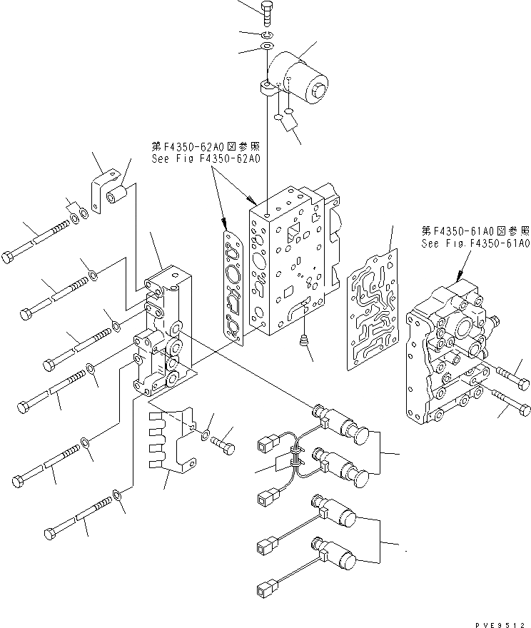 Схема запчастей Komatsu WA300-3CS - КЛАПАН УПРАВЛЕНИЯ ТРАНСМИССИЕЙ (/) (СОЛЕНОИДНЫЙ КЛАПАН)(№(87)-) ТРАНСМИССИЯ