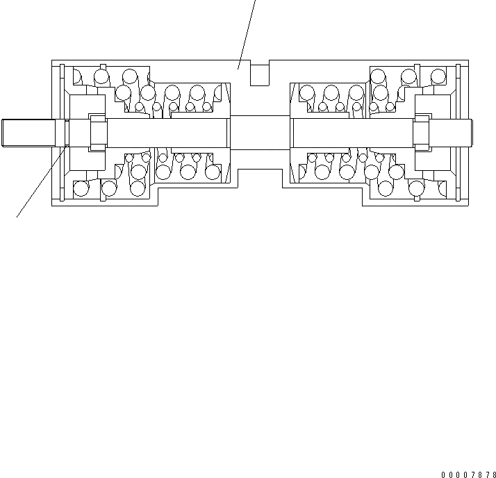 Схема запчастей Komatsu WA320-5 - НАСОС (/) ОСНОВН. КОМПОНЕНТЫ И РЕМКОМПЛЕКТЫ