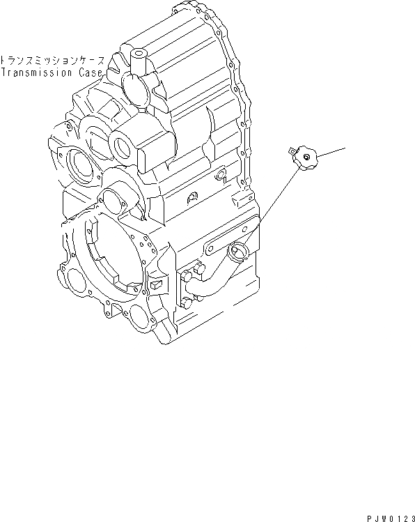 Схема запчастей Komatsu WA320-3CS - ТРАНСМИССИЯ (КРЫШКА МАСЛОНАЛИВНОГО ПАТРУБКА) (ЗАЩИТА ОТ ВАНДАЛИЗМА) ТРАНСМИССИЯ