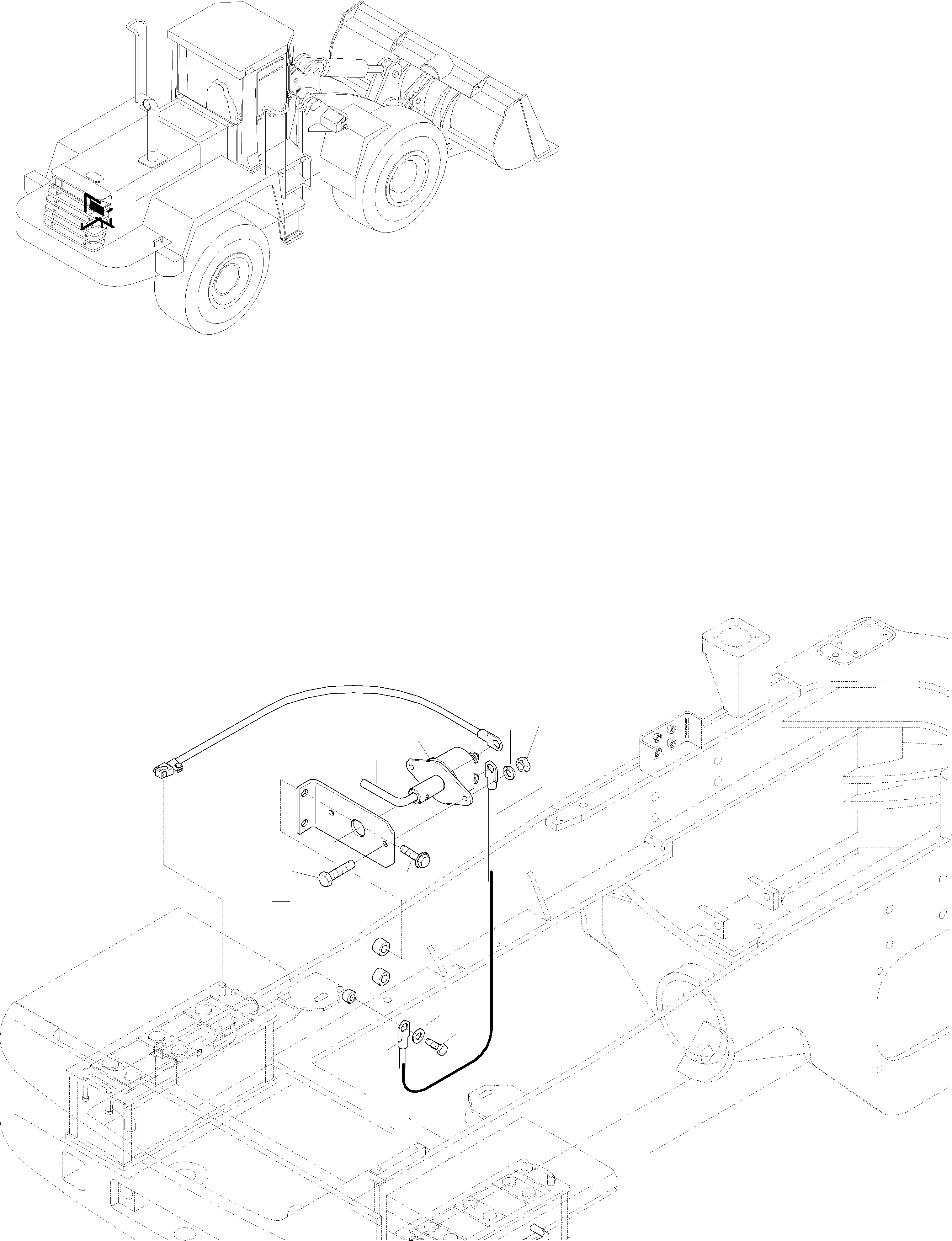 Схема запчастей Komatsu WA320-3 active - АККУМУЛЯТОР ОСНОВН. ПЕРЕКЛЮЧАТЕЛЬ ЭЛЕКТРИЧ. СИСТЕМА