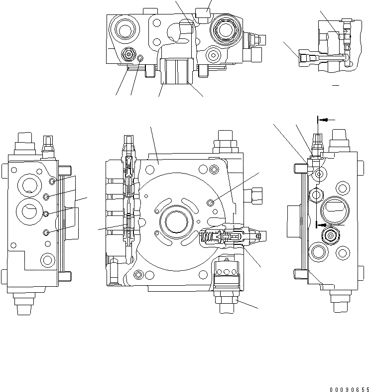 Схема запчастей Komatsu WA320-5 - HYDROSTATIC ТРАНСМИССИЯ (HST) (ВНУТР. ЧАСТИ) (НАСОС) (8/7) (SN H8 - H) (SN H - ) Y ОСНОВН. КОМПОНЕНТЫ И РЕМКОМПЛЕКТЫ