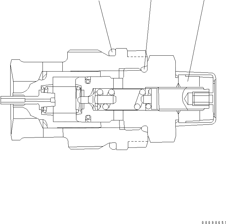 Схема запчастей Komatsu WA320L-5 - НАСОС (/7)(№87-) ОСНОВН. КОМПОНЕНТЫ И РЕМКОМПЛЕКТЫ