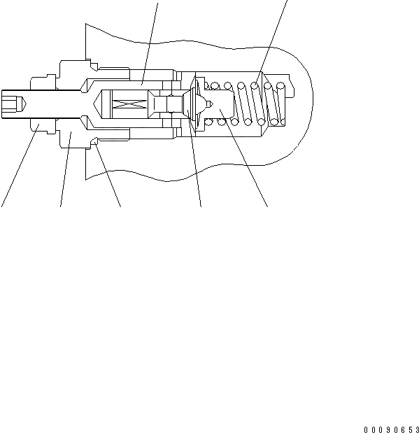 Схема запчастей Komatsu WA320L-5 - НАСОС (/7)(№87-) ОСНОВН. КОМПОНЕНТЫ И РЕМКОМПЛЕКТЫ