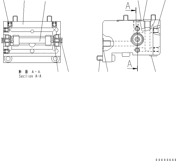 Схема запчастей Komatsu WA320L-5 - НАСОС (/7)(№87-) ОСНОВН. КОМПОНЕНТЫ И РЕМКОМПЛЕКТЫ