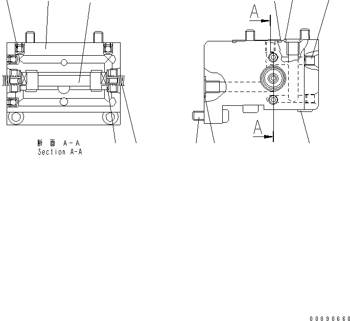 Схема запчастей Komatsu WA320PZ-6 - HST НАСОС (/7)(№7-) ОСНОВН. КОМПОНЕНТЫ И РЕМКОМПЛЕКТЫ