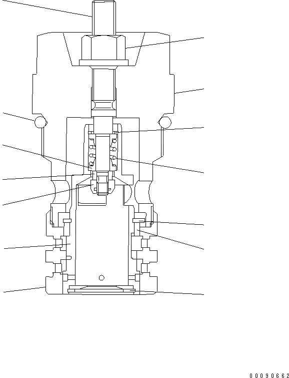 Схема запчастей Komatsu WA320PZ-6 - HYDROSTATIC ТРАНСМИССИЯ (HST) (ВНУТР. ЧАСТИ) (НАСОС) (/7) Y ОСНОВН. КОМПОНЕНТЫ И РЕМКОМПЛЕКТЫ