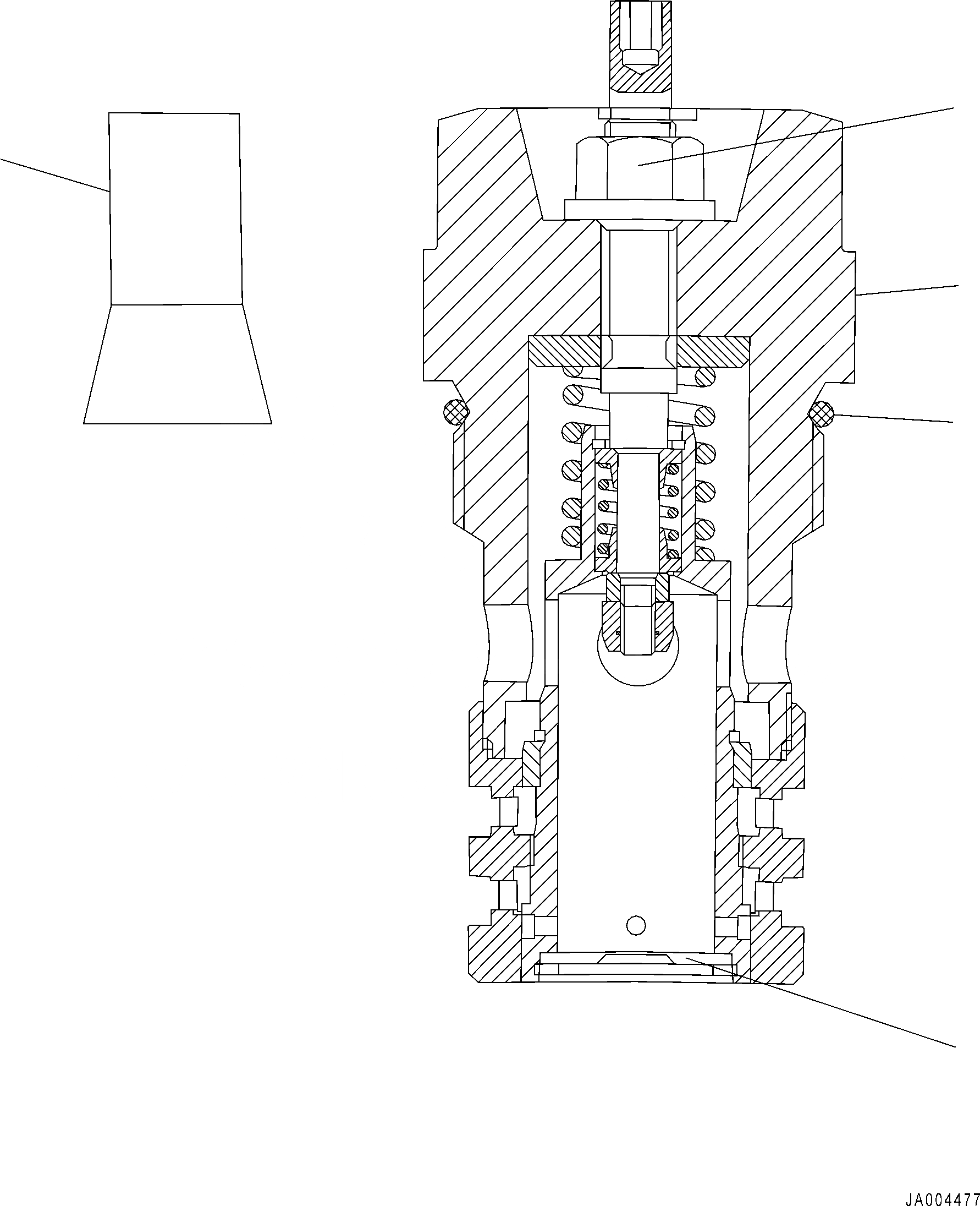 Схема запчастей Komatsu WA320PZ-6 - HYDROSTATIC ТРАНСМИССИЯ (HST) (ВНУТР. ЧАСТИ) (НАСОС) (/7) FIELD REPВОЗД. ЗАПЧАСТИ ДЛЯ ОБСЛУЖ-Я