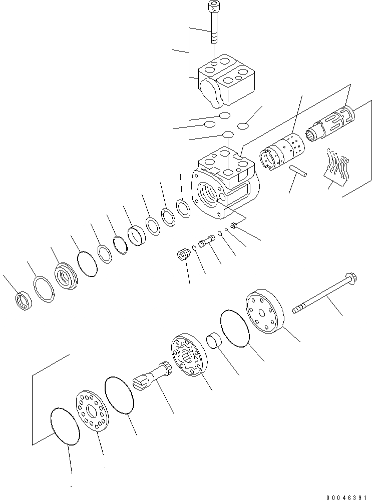 Схема запчастей Komatsu WA350-1 - КЛАПАН РУЛЕВОГО УПРАВЛЕНИЯ (ABE СПЕЦ-Я.) СПЕЦ. APPLICATION ЧАСТИ