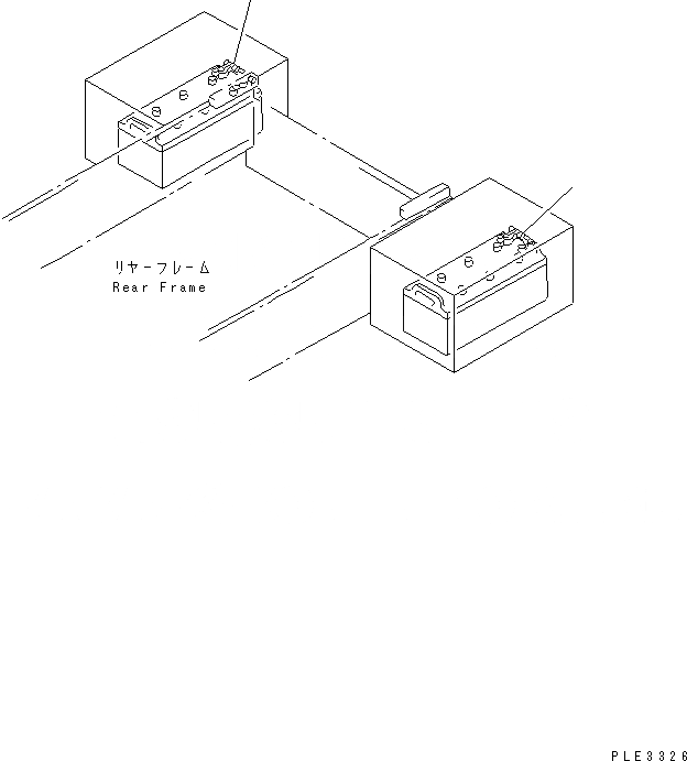 Схема запчастей Komatsu WA350-3-H - АККУМУЛЯТОР (ВЫСОК. ЕМК.) ЭЛЕКТРИКА