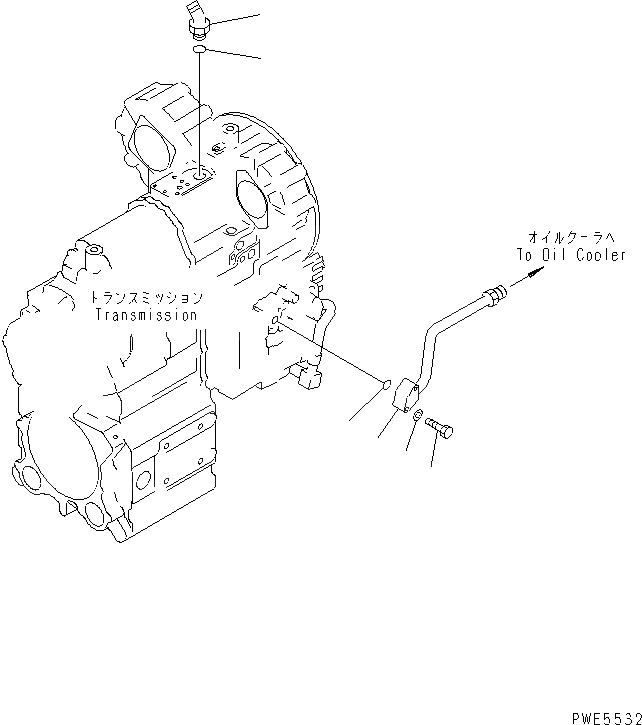 Схема запчастей Komatsu WA350-3-H - ТРАНСМИССИЯ (ОНОСЯЩИЕСЯ К НЕЙ ЧАСТИ)(/) (ДЛЯ ЭКСТРЕННОГО УПРАВЛЕНИЯ) ТРАНСМИССИЯ