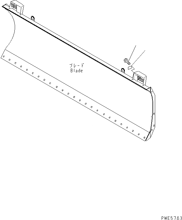 Схема запчастей Komatsu WA380-5-SN - ОТВАЛ (S.P.A.P.) (КОМПОНЕНТЫ (ОБСЛУЖИВ-Е)) РАБОЧЕЕ ОБОРУДОВАНИЕ