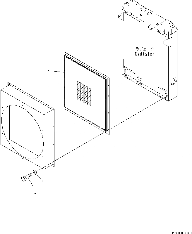 Схема запчастей Komatsu WA380-3 - РАДИАТОР (ПЕСЧАН. ЗАПЫЛЕНН ЗАЩИТА РЕШЕТКА)(№-) СИСТЕМА ОХЛАЖДЕНИЯ