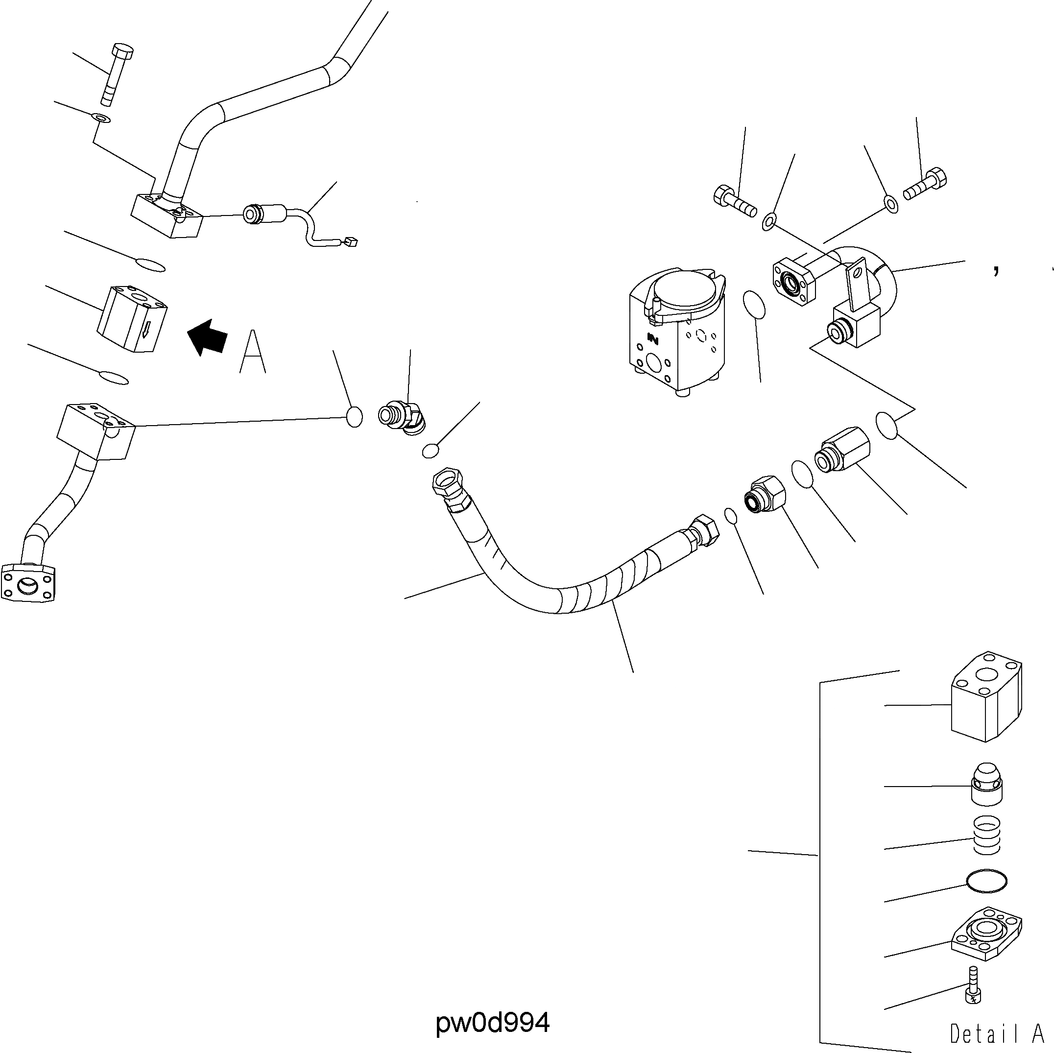 Схема запчастей Komatsu WA380-5 - ГИДРОТРАНСФОРМАТОР И ТРАНСМИССИЯ (ЭКСТРЕНН. НАСОС) F ТРАНСМИССИЯ