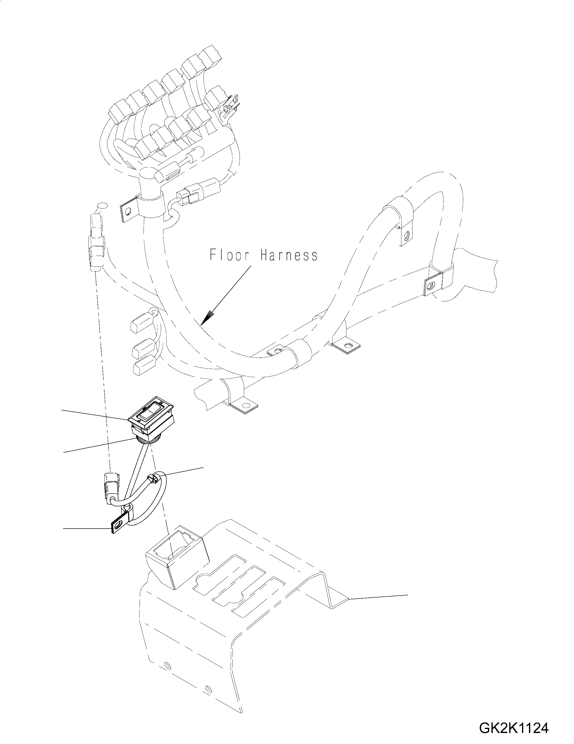 Схема запчастей Komatsu WA380-6 - УПРАВЛЕНИЕ ПОГРУЗКОЙ ( СЕКЦ. EPC) (FNR ПЕРЕКЛЮЧАТЕЛЬ) K OPERATORґS ОБСТАНОВКА И СИСТЕМА УПРАВЛЕНИЯ