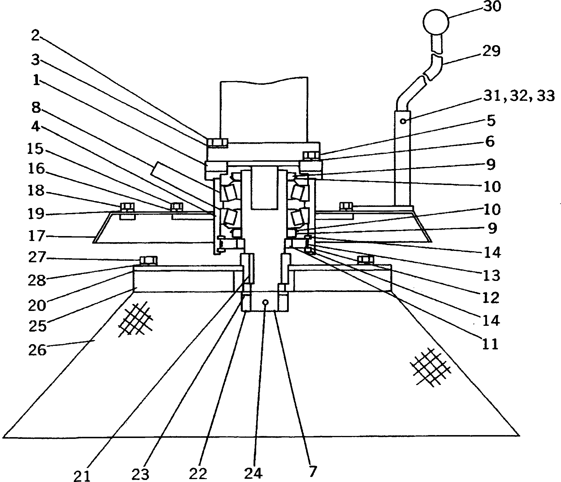 Схема запчастей Komatsu WA40-3RS-X - ROAD SWEEPER (7/8) (GUTTER BRUSH) РАБОЧЕЕ ОБОРУДОВАНИЕ