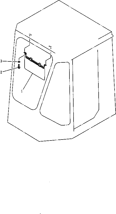 Схема запчастей Komatsu WA420-1 - КОЗЫРЕК ОТ СОЛНЦА.(№-) РАМА И ЧАСТИ КОРПУСА