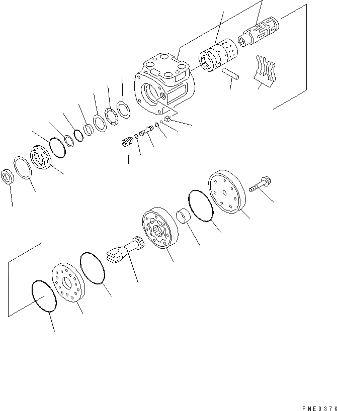 Схема запчастей Komatsu WA420-3 - КЛАПАН РУЛЕВОГО УПРАВЛЕНИЯ(№-) РУЛЕВ. УПРАВЛЕНИЕ И СИСТЕМА УПРАВЛЕНИЯ