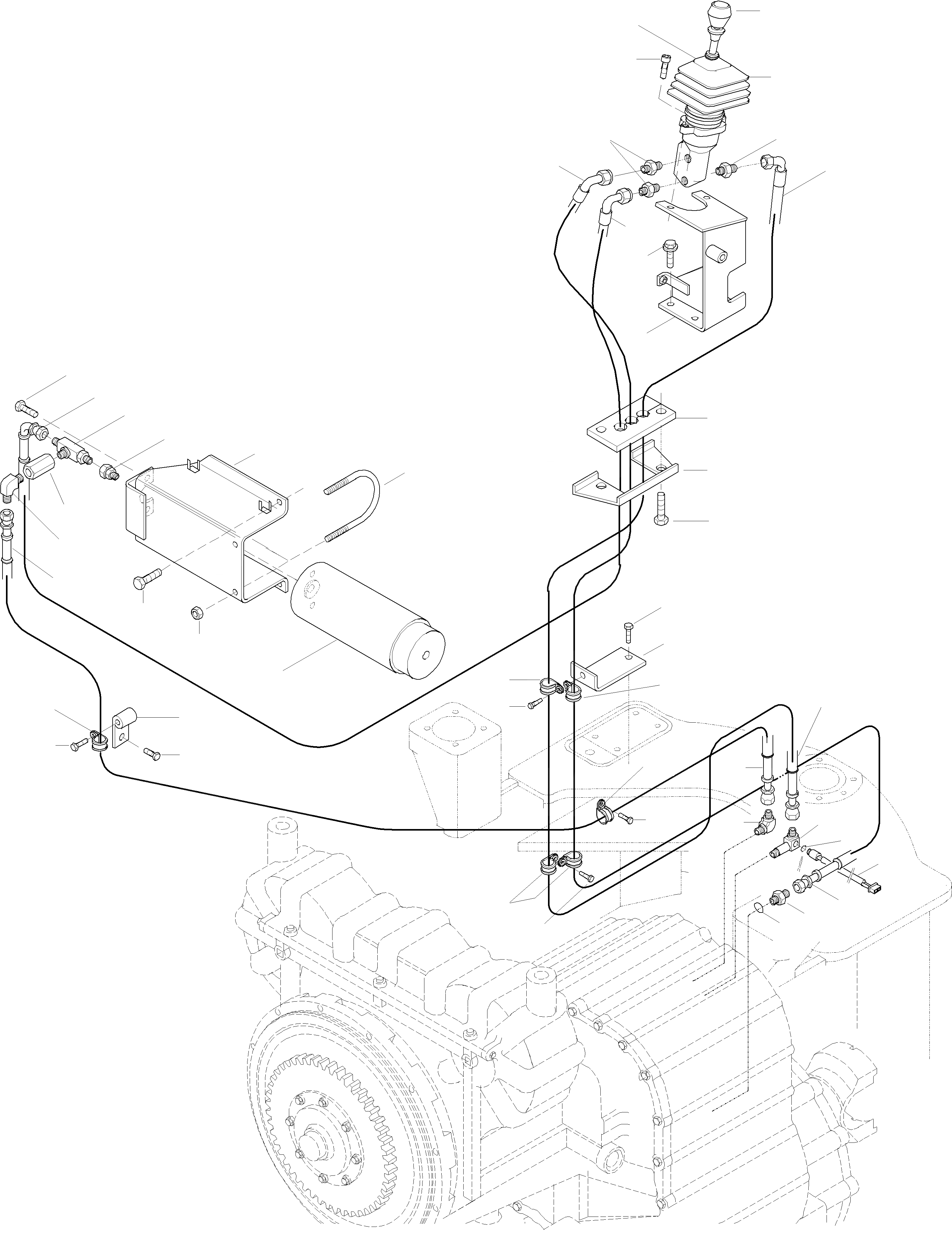 Схема запчастей Komatsu WA420-3 active - HAND ТОРМОЗ. И OPERATING ASSEMBLY 9 ТОРМОЗ. СИСТЕМА