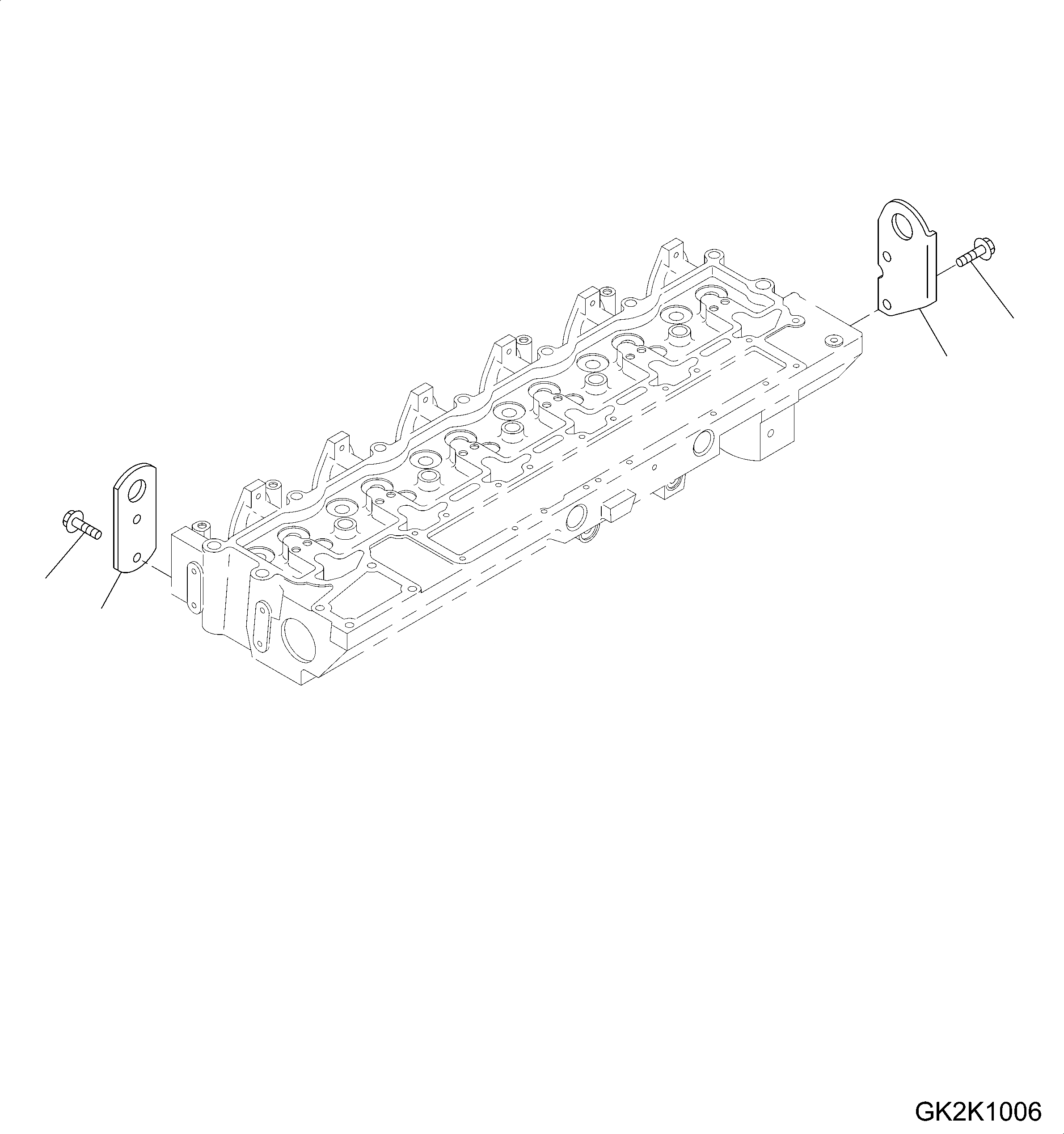 Схема запчастей Komatsu WA430-6 - ПОДЪЕМ КОРПУС AA ДВИГАТЕЛЬ