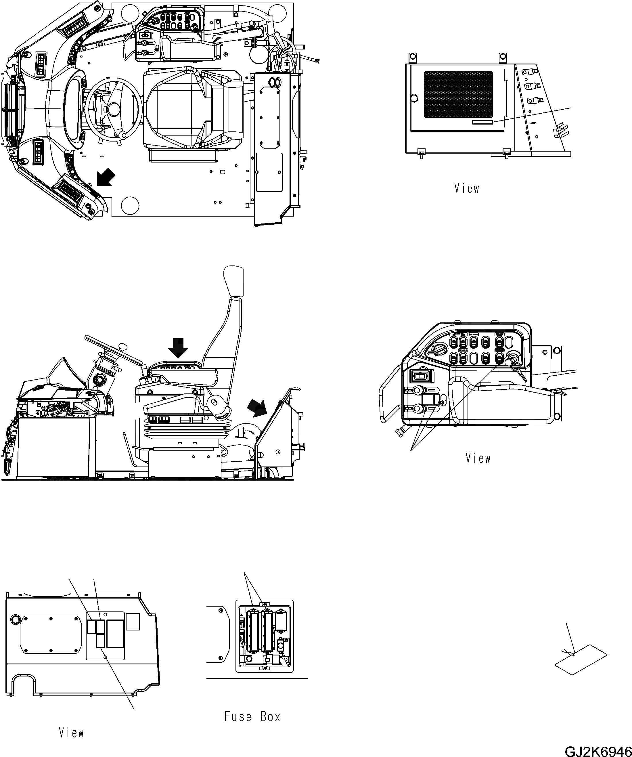 Схема запчастей Komatsu WA470-6 LC - ТАБЛИЧКИ COMMON ЧАСТИ (/) U МАРКИРОВКА