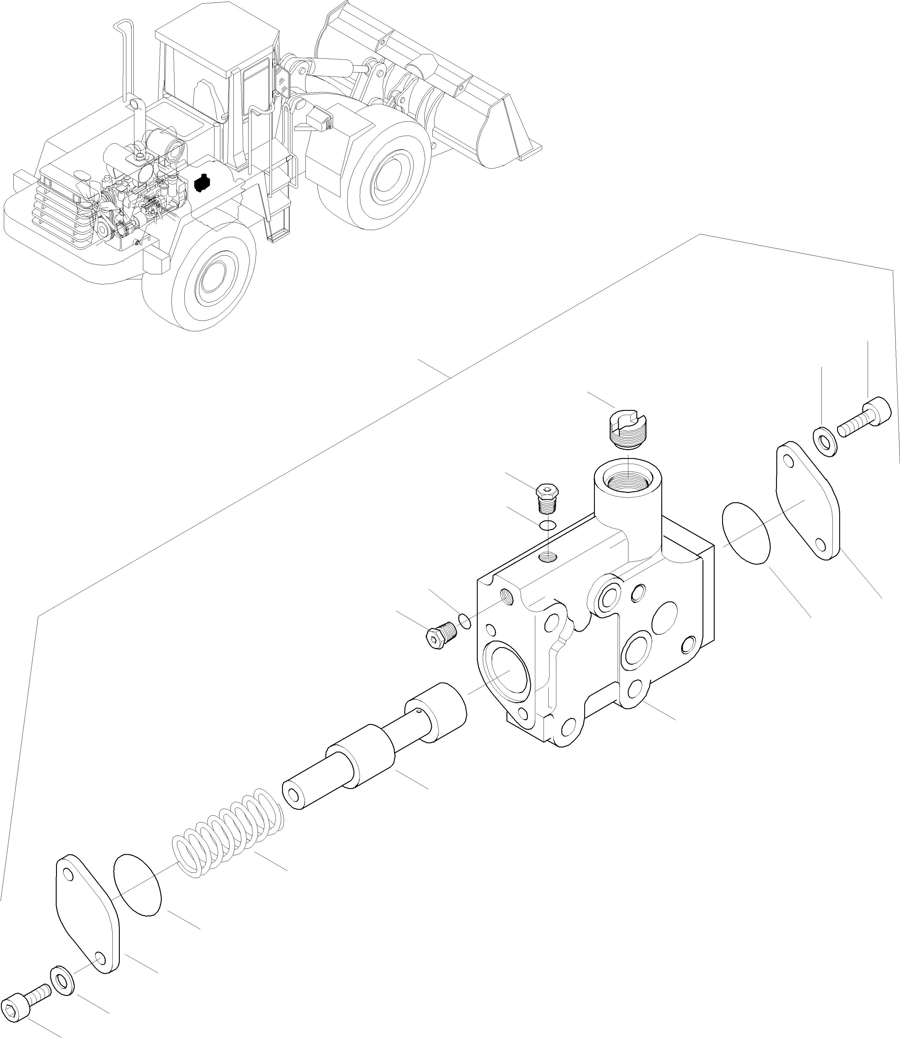 Схема запчастей Komatsu WA470-3 active - POWERSHIFT ТРАНСМИССИЯ, УПРАВЛЯЮЩ. КЛАПАН, ПОТОК ОГРАНИЧИТЕЛЬ КЛАПАН POWERSHIFT ТРАНСМИССИЯ, УПРАВЛЯЮЩ. КЛАПАН