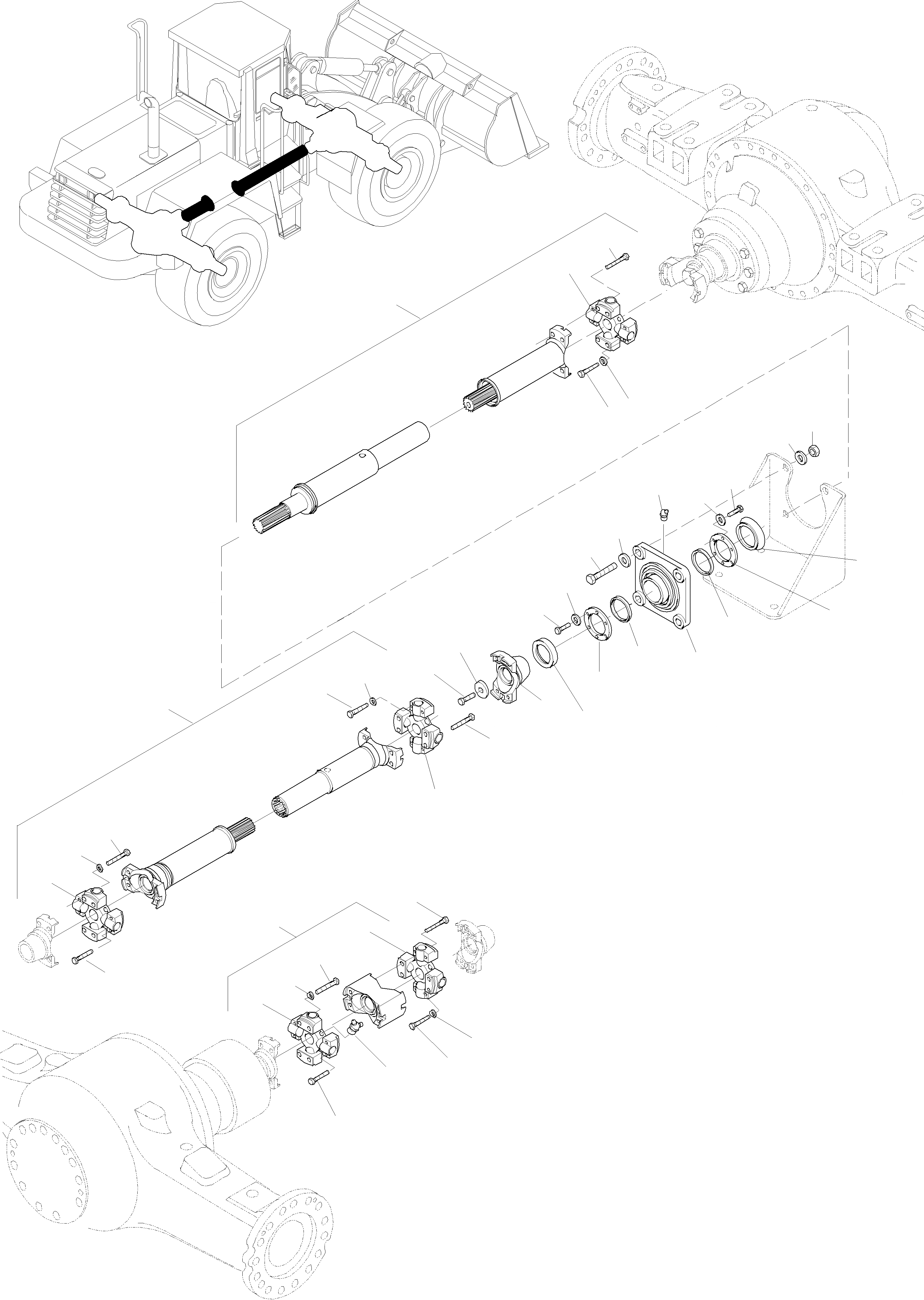 Схема запчастей Komatsu WA470-3 active - КРЕСТОВИНА ТРАНСМИССИЯ, КРЕСТОВИНА