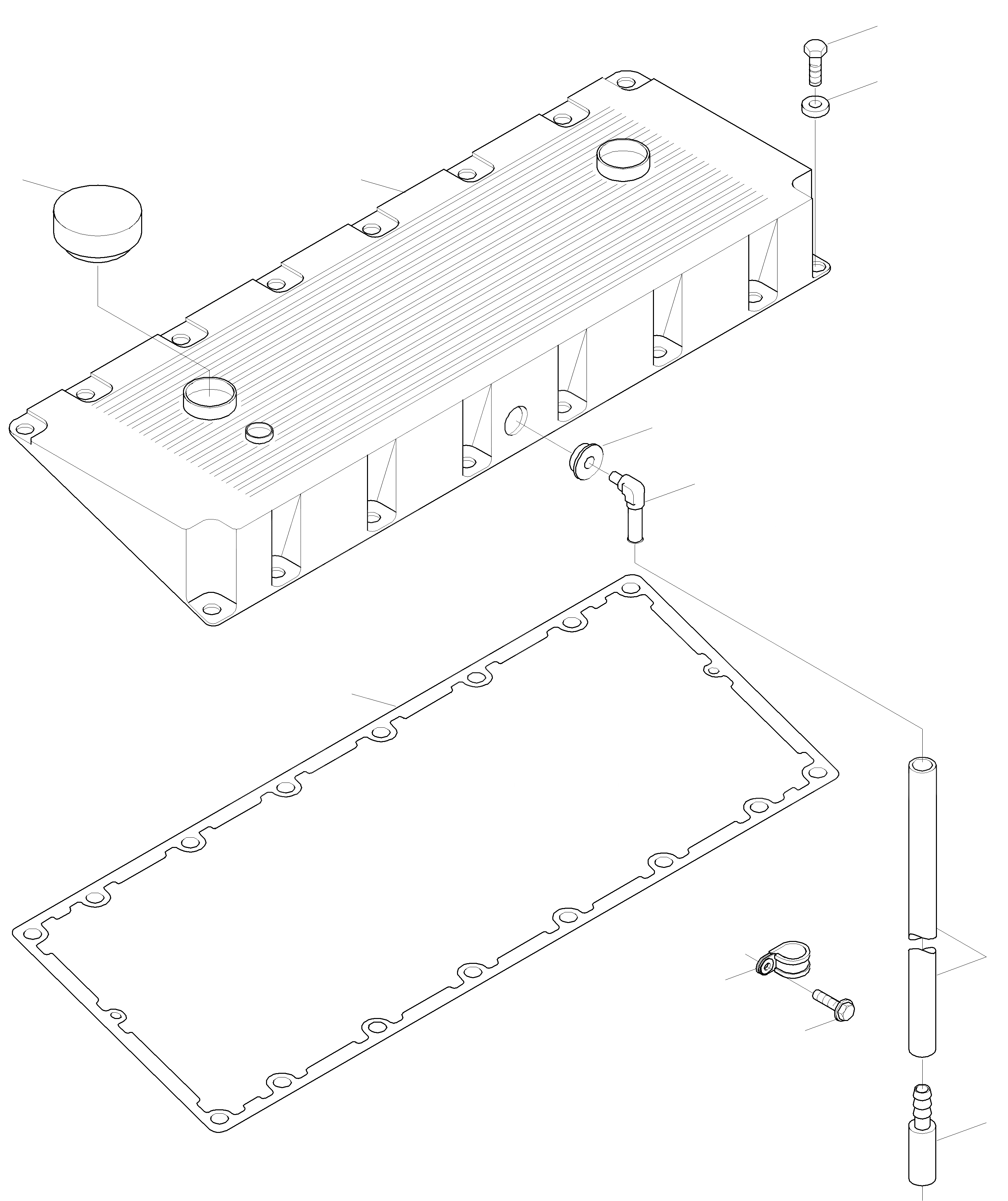 Схема запчастей Komatsu WA470-3 active - ГОЛОВКА ЦИЛИНДРОВ COVER, ATTACHING ЧАСТИ ДВИГАТЕЛЬ, КРЕПЛЕНИЕ ДВИГАТЕЛЯ