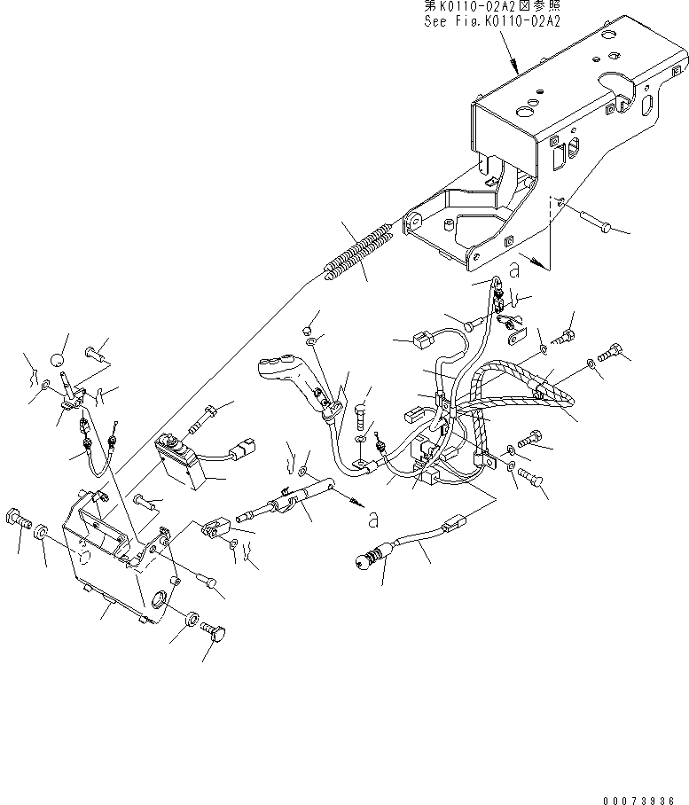 Схема запчастей Komatsu WA500-6 - СИДЕНЬЕ ОПЕРАТОРА (КОНСОЛЬ) (GRAMMER) (ДЛЯ УПРАВЛ-Е ДЖОЙСТИКОМ) (/)(№-) КАБИНА ОПЕРАТОРА И СИСТЕМА УПРАВЛЕНИЯ