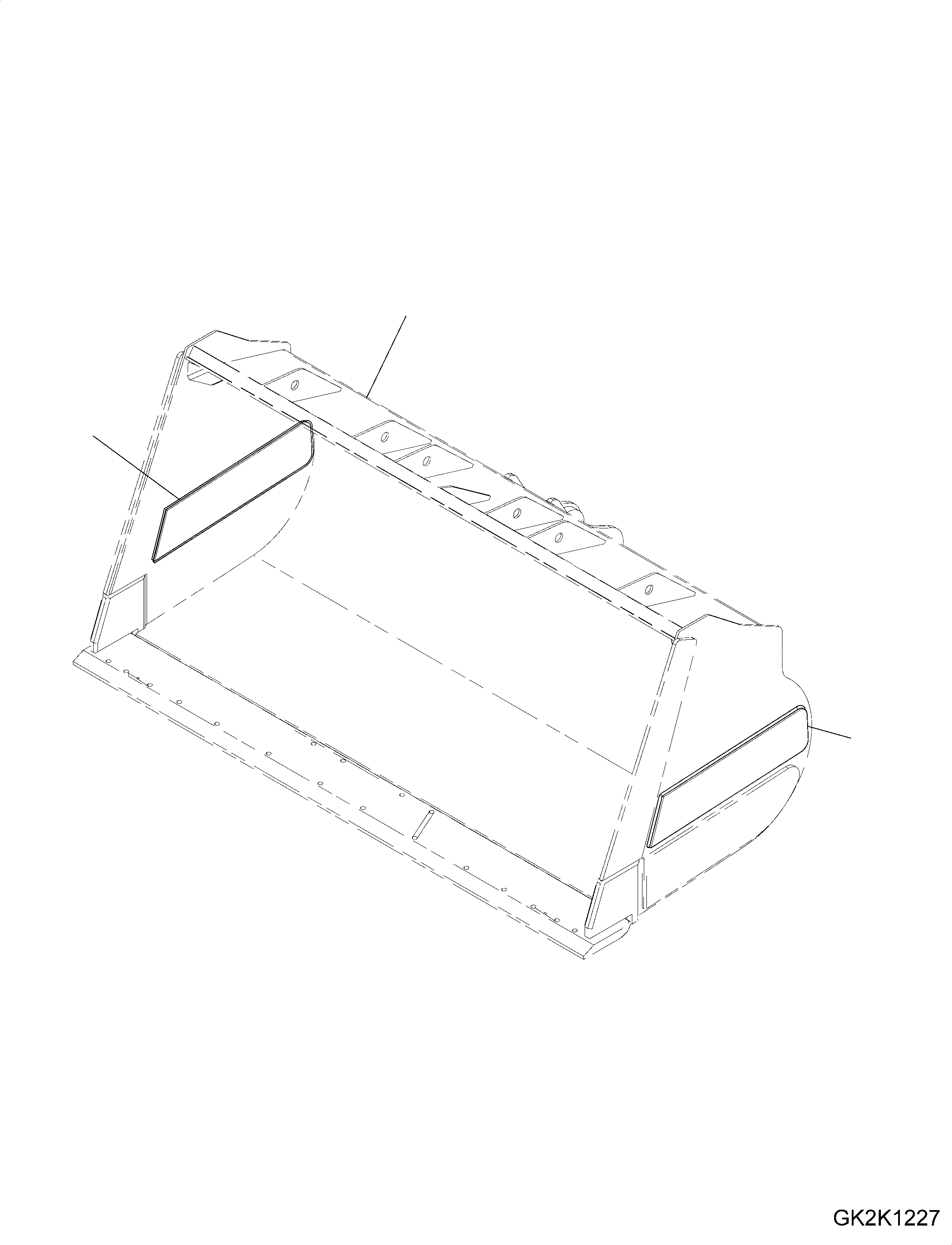 Схема запчастей Komatsu WA500-6 - КОВШ (С WEAR ПЛАСТИНА ) (CODE: S8) T РАБОЧЕЕ ОБОРУДОВАНИЕ