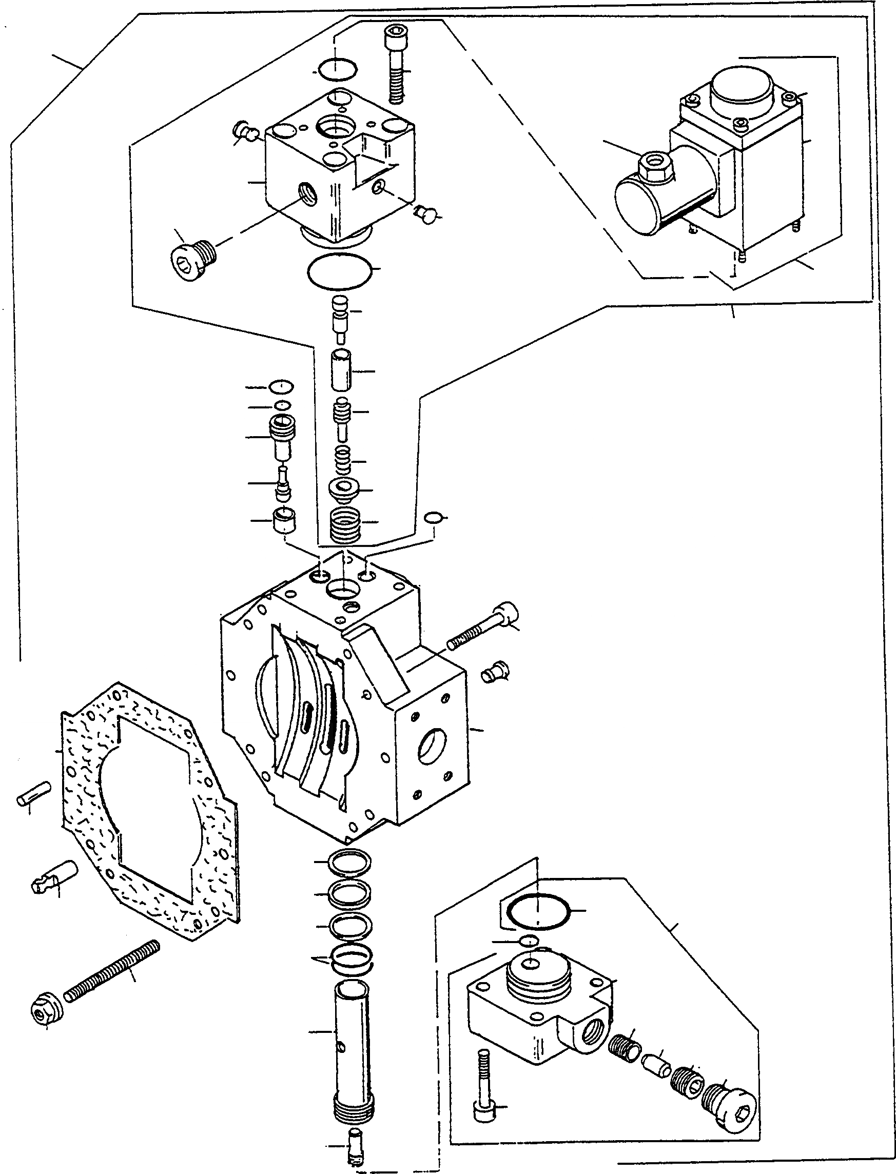 Схема запчастей Komatsu WA60-1 - VARIATOR ТРАНСМИССИЯ, КРЕСТОВИНА