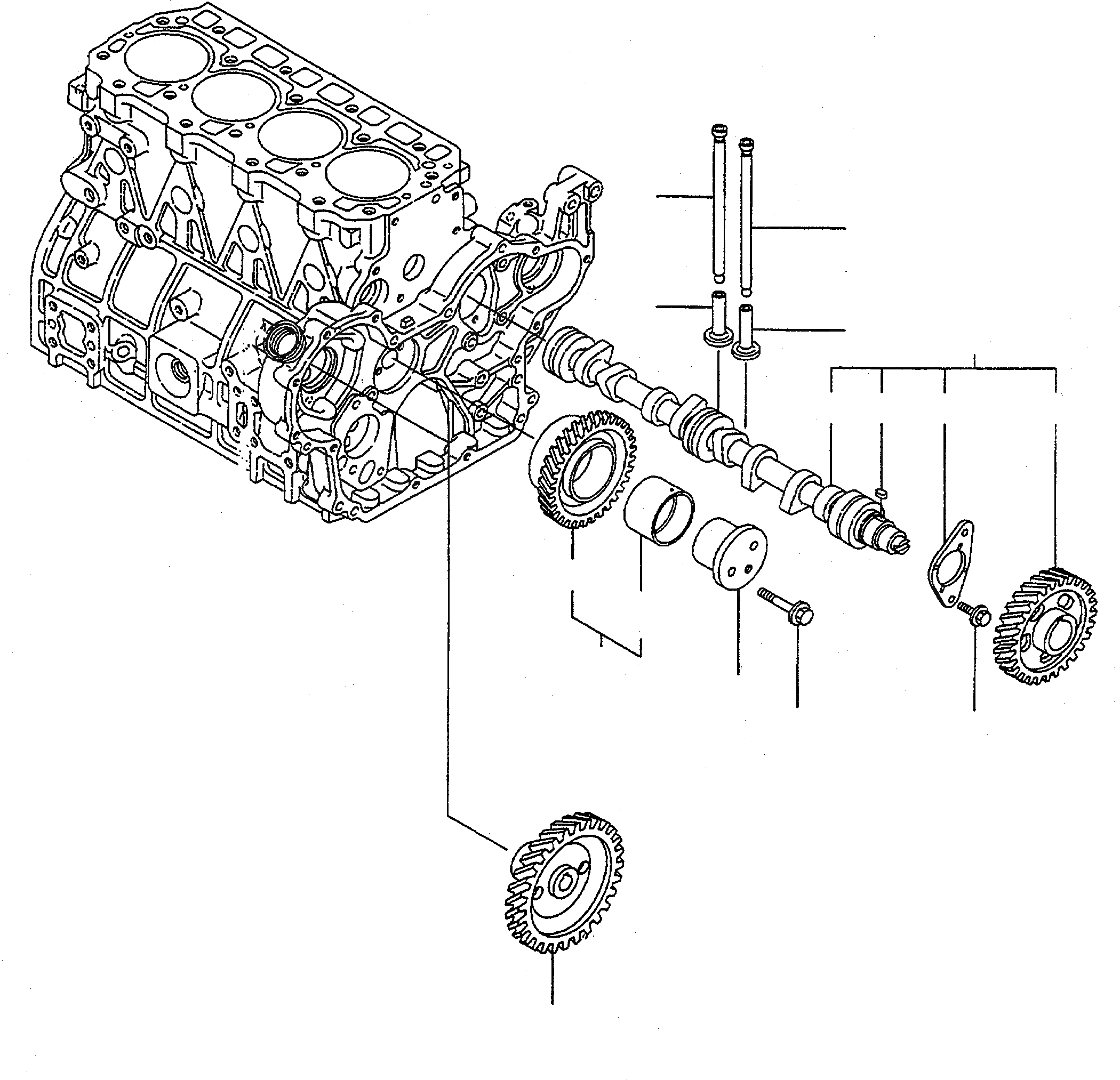 Схема запчастей Komatsu WA65PT-3 HA050075 - HA0500108 - ДВИГАТЕЛЬ TIMING ПРИВОД ДВИГАТЕЛЬ, КРЕПЛЕНИЕ ДВИГАТЕЛЯ