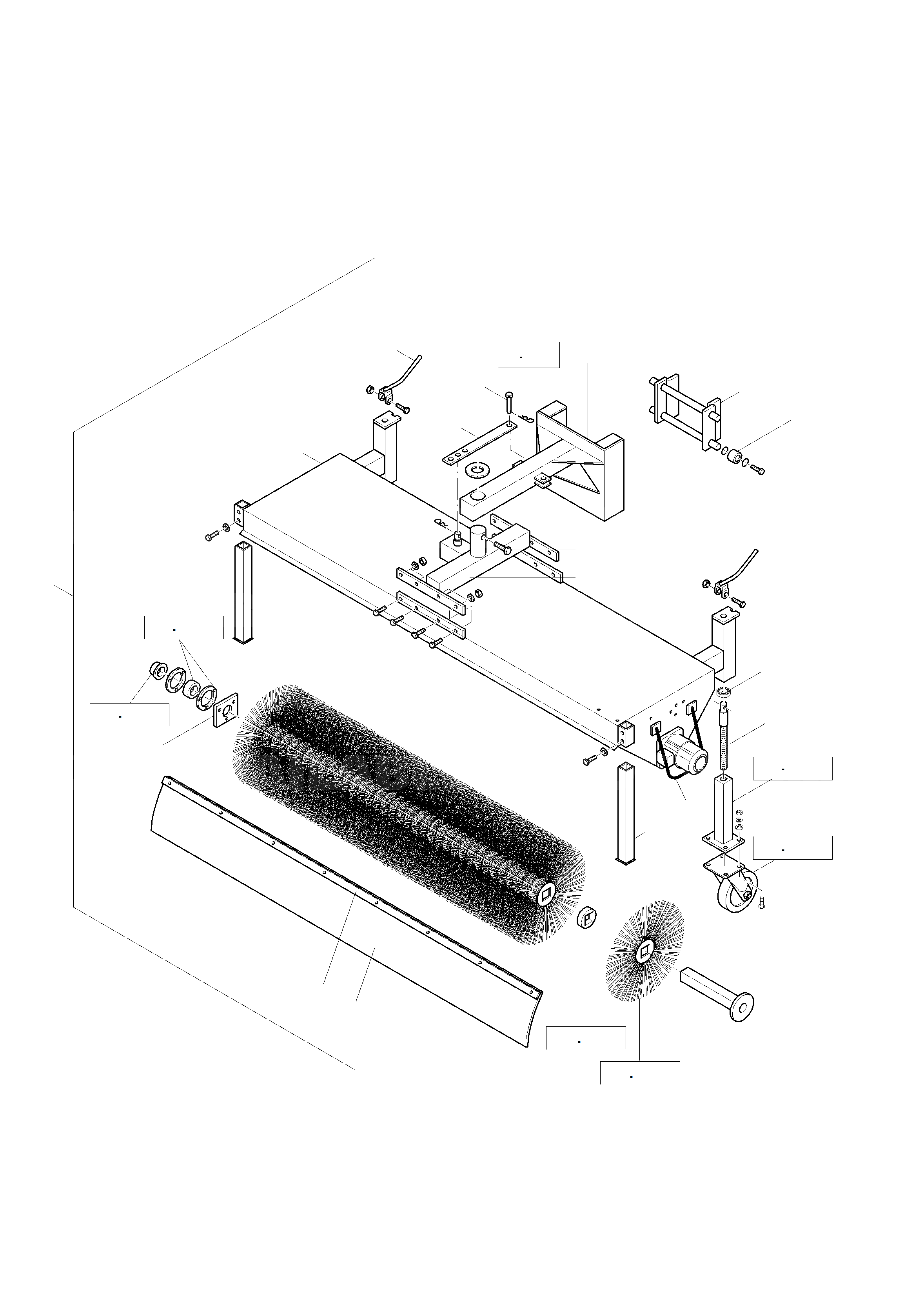 Схема запчастей Komatsu WA65PT-3 HA050075 - HA0500108 - SWEEPER SWEEPER