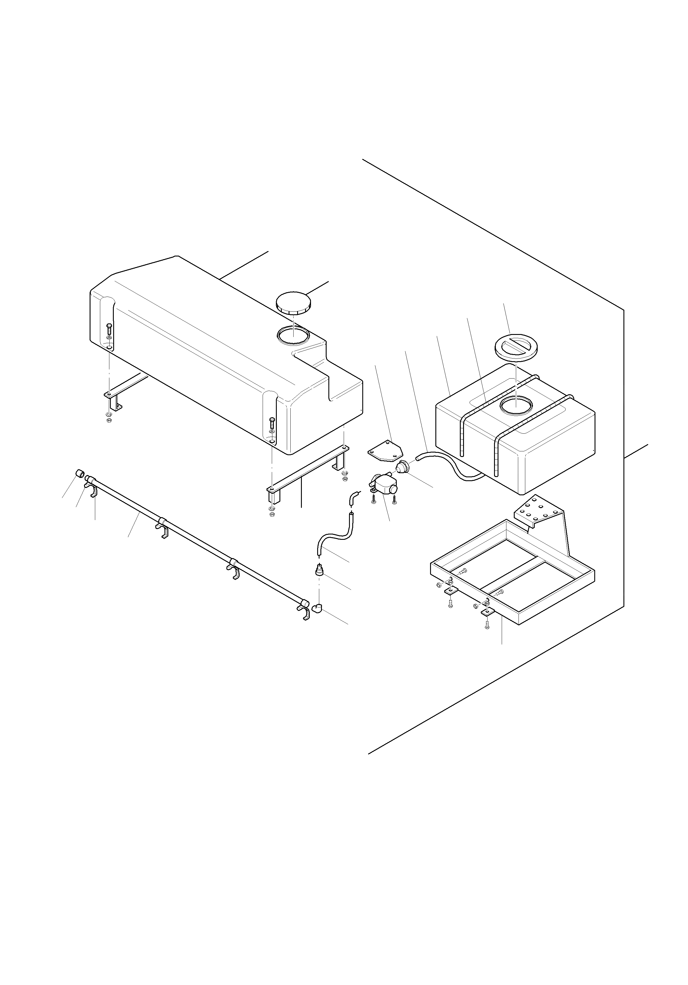 Схема запчастей Komatsu WA65PT-3 HA050075 - HA0500108 - SWEEPER SWEEPER